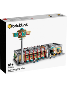 LEGO Bricklink Designer Program 910013 Retro bowlingová dráha