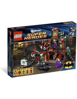 LEGO Super Heroes 6857 Batman: Útek z bláznivého domu