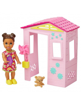 Mattel Barbie Příběh z deníku chůvy Růžový altánek GRP15/FXG94