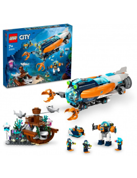 LEGO CITY 60379 Hlubinná průzkumná ponorka
