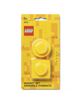 LEGO® Iconic magnetky, set 2 ks žluté