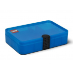 LEGO® Úložný box s přihrádkami modrý
