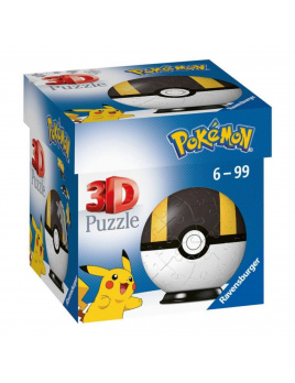 Ravensburger 11266 Puzzleball Pokémon Ultra Ball 54 dílků