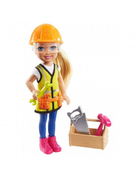 Mattel Barbie Chelsea v povolání Opravářka, GTN87
